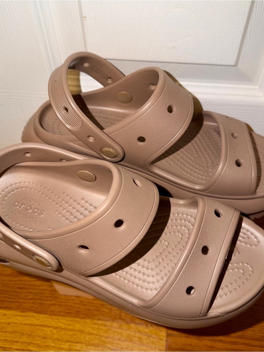 Crocs Mega Crush Sandals - Latte - Picture 6 of 8